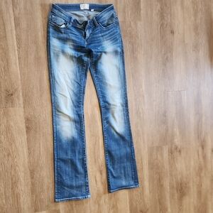 Blue Women's Boot Cut Jeans